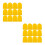 24Pcs Yellow Bee Hive Top Feeder Plastic Antidrowning Beekeeping Tool 4