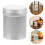 30Pcs Silver Aluminum Box Containers Refillable for Cosmetics Storage 11