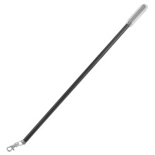 5Pcs Aluminum Alloy Curtain Pull Wands Black Manual Rods for Drapery
