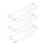 15Pcs Easy-Fit Plastic Range Hood Oil Storage Bowls Clear Replacement 1