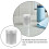 30Pcs Silver Aluminum Box Containers Refillable for Cosmetics Storage 7