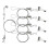 Adjustable Picture Hanging Wire Kit With Stainless Steel Cable 3
