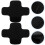 8Pcs Removable Black Sponge Shoulder Strap Pads for Backpack Comfort 10