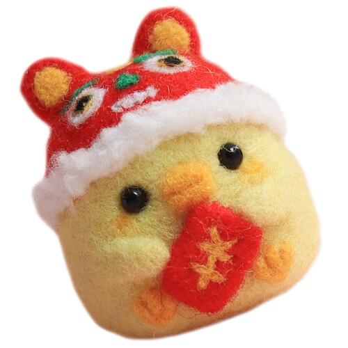 2Sets DIY Wool Felt Kit Multi Color Needle Felting Crafts Animal Tools