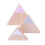 9Pcs Wooden Triangular Decoration Assorted Home Ornament 2