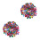 2000Pcs Assorted Color Felt Circles for Crafts DIY Thick Felt Pads 5