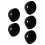 5Pcs Black Silicone Smart Speaker Case Water Resistant Dustproof Cover 9
