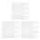 15Pcs Stainless Steel Wire Mesh Screen Silver Durable Filter for Home 5