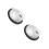 2Pcs White Rubber Toilet Flange Ring Durable Urinal Drain Sealing Kit 8