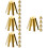 20St Shaft Shims Messing Universele Adapter Voor Golf 9