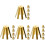 20St Shaft Shims Messing Universele Adapter Voor Golf 4