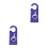 2Pièces Plaques Signal Handicap PVC - Accessoires Parking 5