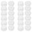 500Pcs White Plastic Bottle Emptying Caps for Kitchen Sauces Drip-Free 2