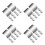 40Pcs Silver Finger Guard Kitchen Tool for Safe Slicing and Dicing 6