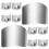 40Pcs Silver Finger Guard Kitchen Tool for Safe Slicing and Dicing 3
