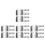 40Pcs Silver Finger Guard Kitchen Tool for Safe Slicing and Dicing 4
