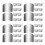 40Pcs Silver Finger Guard Kitchen Tool for Safe Slicing and Dicing 5