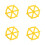 4Sets Interactive Kids Steering Wheel Toy for Treehouse and Swing Sets 5