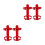 4Pcs Space-Saving Red Fire Extinguisher Clamp Mount for Home 7
