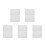 10Pcs White Craft Foam Sheets for Model Making High-Density DIY Blocks 6