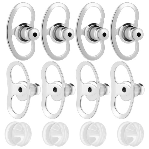 4Ensembles Protections Boucles D'oreilles Lifteuses Cuivre Silicone