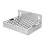 2Pcs Rustproof Stainless Steel Drip Tray Silver Wall Mounted 1