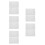 10Pcs White Craft Foam Sheets for Model Making High-Density DIY Blocks 5