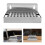 2Pcs Rustproof Stainless Steel Drip Tray Silver Wall Mounted 10