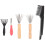 10Pcs Comb Cleaner Brush Set for Cushion Brushes ABS Nylon with Hooks 2