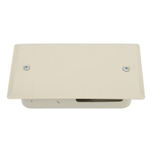 3Pcs Electrical Panel Box Cover White Steel Easy Install Breaker