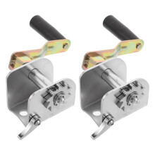 4Pcs Sport Volleyball Net Winch Kit Silver Iron Wire Tensioning Device