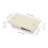 3Pcs Electrical Panel Box Cover White Steel Easy Install Breaker 3