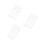 12Pcs White Silicone Bottle Scrapers with Long Handle for Sauce 6