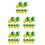 30Pcs Pineapple Charms Durable Hanging Beads for Jewelry 6