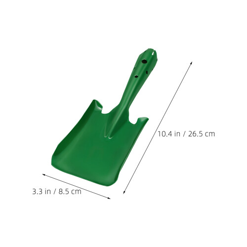 2Pcs Carbon Steel Fireplace Ash Compact Kitchen Stove Cleaner 1