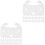 48Pcs White Drawer Replacement Slides Easy Install Drawer Track Guides 5