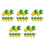 30Pcs Pineapple Charms Durable Hanging Beads for Jewelry 7