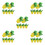 30Pcs Pineapple Charms Durable Hanging Beads for Jewelry 8
