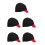 5Pcs Flame Resistant Fabric Welding Hat Liners Sweat Absorbing for Men 5