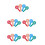 20Pcs Lightweight Foam Answer Paddles A- Auctions Classroom Use 10