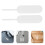800Pcs Disposable Plastic Pipettes Dropper for Jam and Culinary 7