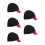 5Pcs Flame Resistant Fabric Welding Hat Liners Sweat Absorbing for Men 3