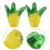 30Pcs Pineapple Charms Durable Hanging Beads for Jewelry 11