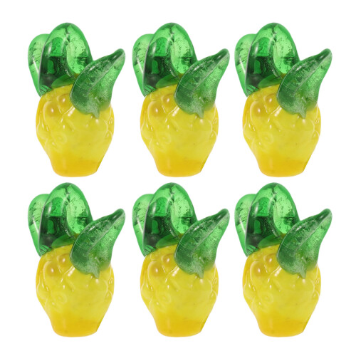 30Pcs Pineapple Charms Durable Hanging Beads for Jewelry 2