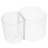 4Pcs Clear Plastic Cereal Containers With Lids For Dry Wet Ingredients 3