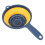 2Pcs Foldable Household Drain Basket Silicone Vegetable Strainer 9