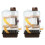 2Pcs Multi-Layer Coffee Hamster Cage Durable Pet House for Small Pets 2