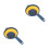 2Pcs Foldable Household Drain Basket Silicone Vegetable Strainer 7