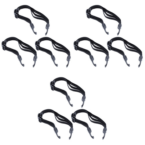 9 Pcs Bike Luggage Strap Elastic Motorcycle Folding Rope 2