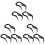 9 Pcs Bike Luggage Strap Elastic Motorcycle Folding Rope 2